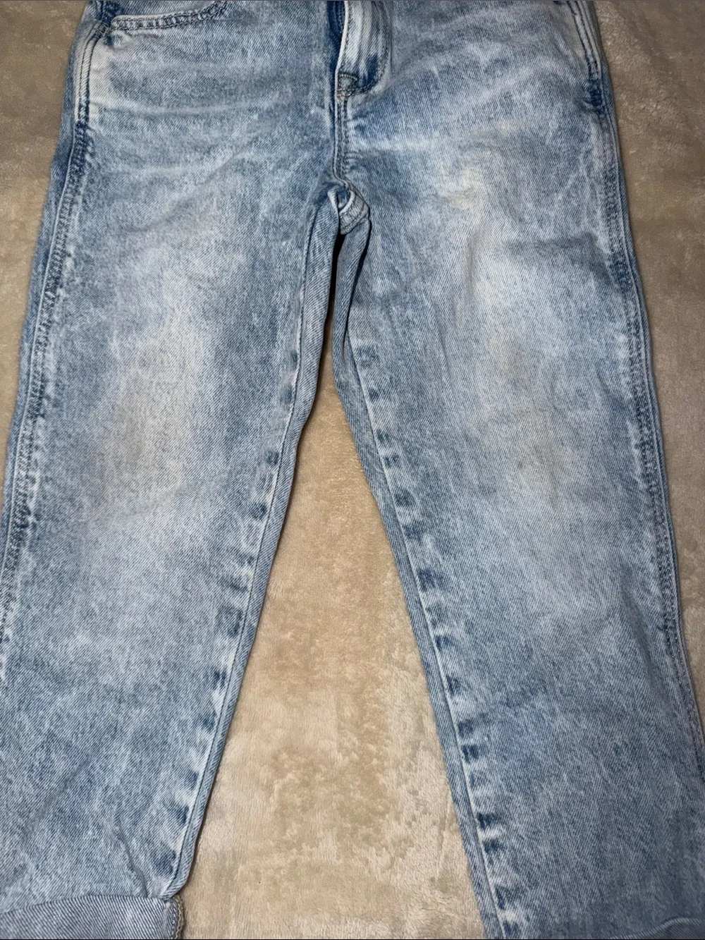 GAP Men's Light Blue Slim Straight Jeans